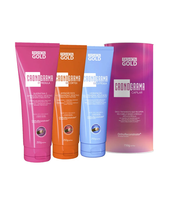 CRONOGRAMA CAPILAR TRES PASOS - 250 G